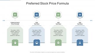 Preferred Stock Price Formula In Powerpoint And Google Slides Cpb