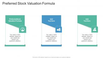 Preferred Stock Valuation Formula In Powerpoint And Google Slides Cpb