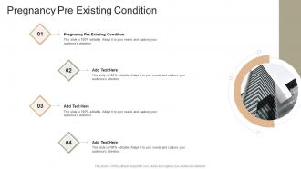 Pregnancy Pre Existing Condition In Powerpoint And Google Slides Cpb