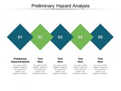 Preliminary hazard analysis ppt powerpoint presentation layouts samples cpb