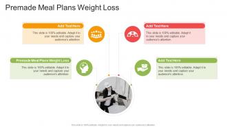 Premade Meal Plans Weight Loss In Powerpoint And Google Slides Cpb