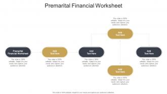Premarital Financial Worksheet In Powerpoint And Google Slides Cpb
