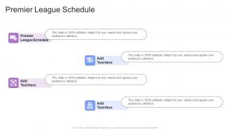 Premier League Schedule In Powerpoint And Google Slides Cpb