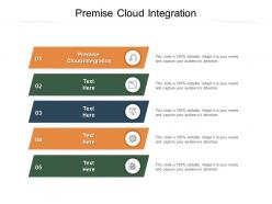 Premise cloud integration ppt powerpoint presentation pictures icon cpb