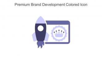 Premium Brand Development Colored Icon In Powerpoint Pptx Png And Editable Eps Format