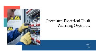 Premium Electrical Fault Warning Overview PPT Structure AT