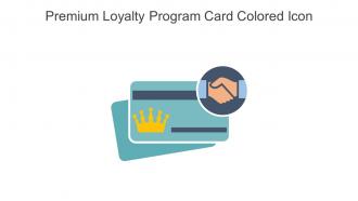 Premium Loyalty Program Card Colored Icon In Powerpoint Pptx Png And Editable Eps Format