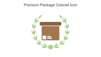 Premium Package Colored Icon In Powerpoint Pptx Png And Editable Eps Format