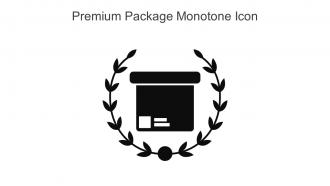 Premium Package Monotone Icon In Powerpoint Pptx Png And Editable Eps Format
