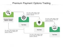 Premium payment options trading ppt powerpoint presentation infographic template cpb