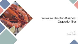 Premium Shellfish Business Opportunities PPT Outline AT