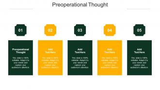 Preoperational Thought Ppt Powerpoint Presentation Inspiration Template Cpb