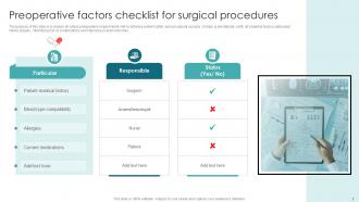 Preoperative Factors Powerpoint Template Bundles Ppt Slides Researched Impressive