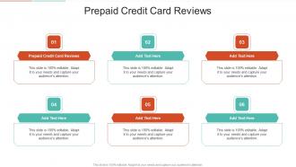 Prepaid Credit Card Reviews In Powerpoint And Google Slides Cpb