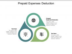 Prepaid expenses deduction ppt powerpoint presentation infographics graphics tutorials cpb
