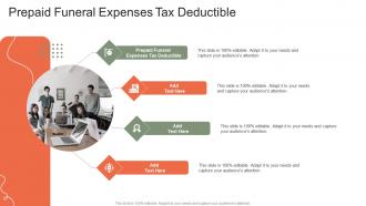 Prepaid Funeral Expenses Tax Deductible In Powerpoint And Google Slides Cpb
