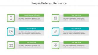 Prepaid interest refinance ppt powerpoint presentation layouts slides cpb