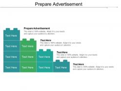 Prepare advertisement ppt powerpoint presentation pictures background cpb