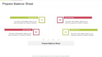 Prepare Balance Sheet In Powerpoint And Google Slides Cpb