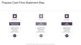 Prepare Cash Flow Statement Step In Powerpoint And Google Slides Cpb