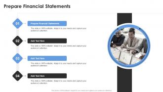 Prepare Financial Statements In Powerpoint And Google Slides Cpb