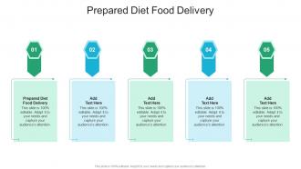 Prepared Diet Food Delivery In Powerpoint And Google Slides Cpb