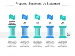 Prepared statement vs statement ppt powerpoint presentation ideas slides cpb