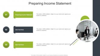 Preparing Income Statement In Powerpoint And Google Slides Cpb