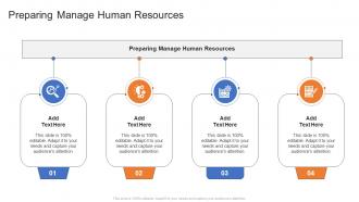 Preparing Manage Human Resources In Powerpoint And Google Slides Cpb
