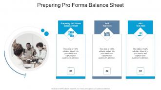 Preparing Pro Forma Balance Sheet In Powerpoint And Google Slides Cpb
