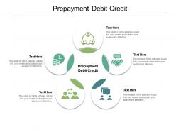 Prepayment debit credit ppt powerpoint presentation gallery brochure cpb