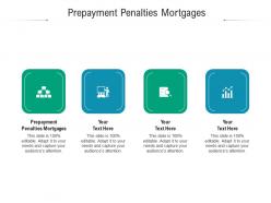Prepayment penalties mortgages ppt powerpoint presentation visual aids icon cpb