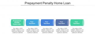 Prepayment penalty home loan ppt powerpoint presentation gallery maker cpb