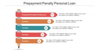 Prepayment penalty personal loan ppt powerpoint presentation styles background designs cpb