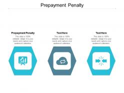 Prepayment penalty ppt powerpoint presentation infographics vector cpb