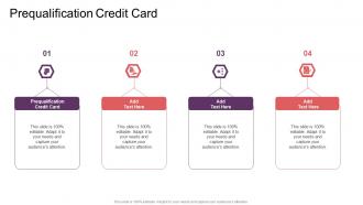 Prequalification Credit Card In Powerpoint And Google Slides Cpb