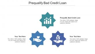 Prequalify Bad Credit Loan Ppt Powerpoint Presentation Summary Designs Download Cpb