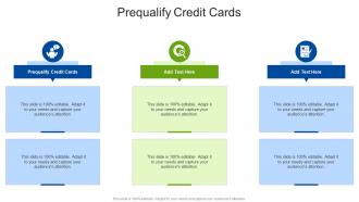 Prequalify Credit Cards In Powerpoint And Google Slides Cpb
