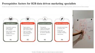 Prerequisites Factors For B2b Data Driven Marketing Specialists