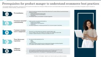 Prerequisites For Product Manger To Understand Ecommerce Best Practices