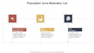 Prescription Acne Medication List In Powerpoint And Google Slides Cpb