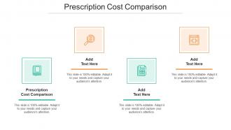 Prescription Cost Comparison In Powerpoint And Google Slides Cpb