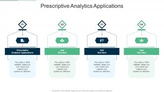 Prescriptive Analytics Applications In Powerpoint And Google Slides Cpb