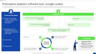 Prescriptive Software Tool Google Looker Unlocking The Power Of Prescriptive Data Analytics SS