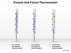 Present and future thermometer 36