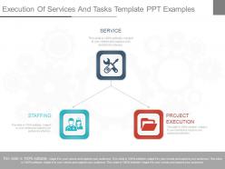 Present Execution Of Services And Tasks Template Ppt Examples