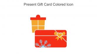 Present Gift Card Colored Icon In Powerpoint Pptx Png And Editable Eps Format