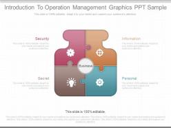 77916618 style puzzles mixed 4 piece powerpoint presentation diagram infographic slide