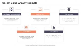 Present Value Annuity Example In Powerpoint And Google Slides Cpb