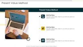 Present Value Method In Powerpoint And Google Slides Cpb